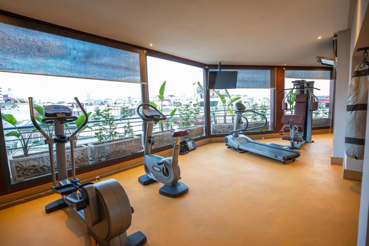 Gray Boutique Hotel الدار البيضاء المظهر الخارجي الصورة The gym at the hotel