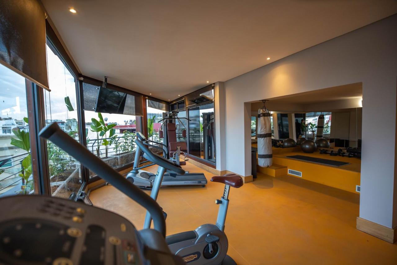 Gray Boutique Hotel الدار البيضاء المظهر الخارجي الصورة The gym at the hotel